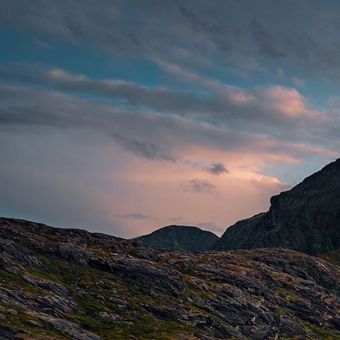 Vlies Fototapete | Schroffes Paradies | Größe 450 x 280 cm