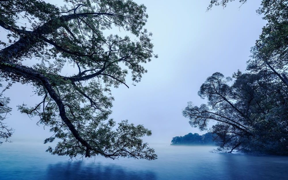 Komar | Vlies Fototapete | Blue Waters | Größe 400 x 250 cm