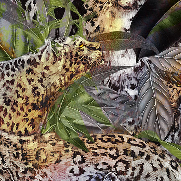 Vlies Fototapete | Wild Cats | Größe 200 x 250 cm