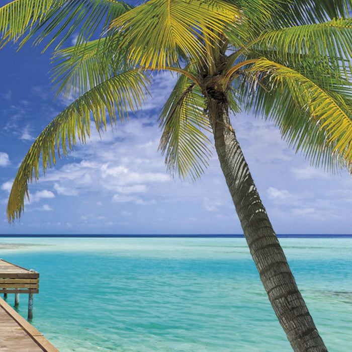 Papier Fototapete | Beach Resort | Größe 368 x 254 cm