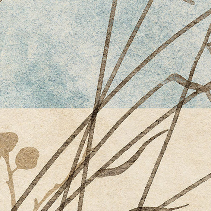 Selbstklebende Vlies Fototapete/Wandtattoo | Gazon | Größe 125 x 125 cm