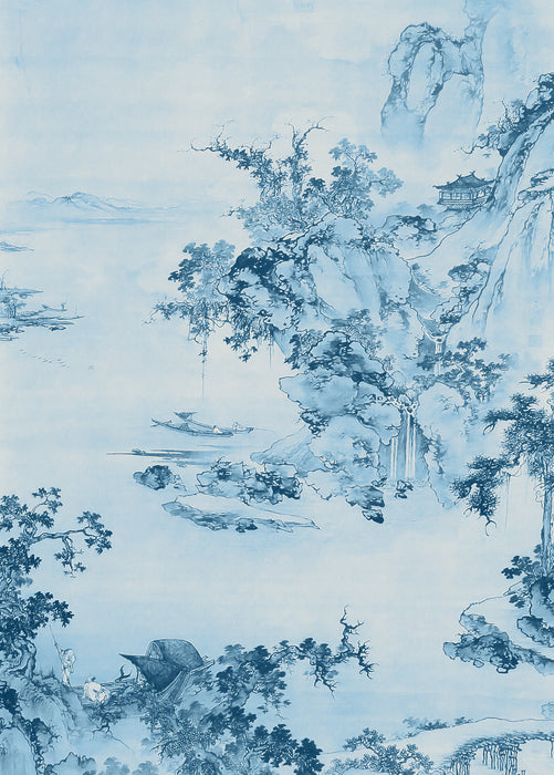 Komar | Vlies Fototapete | Blue China | Größe 200 x 280 cm