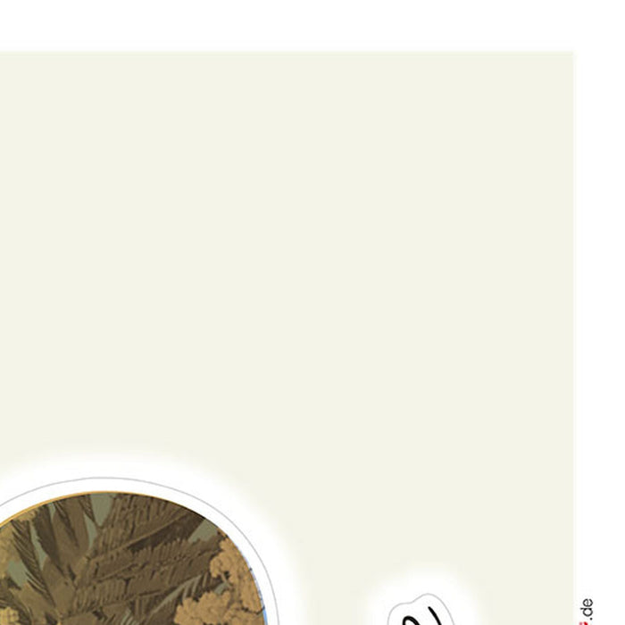 Wandtattoo | Mickey Get Lost  | Größe 50 x 70 cm