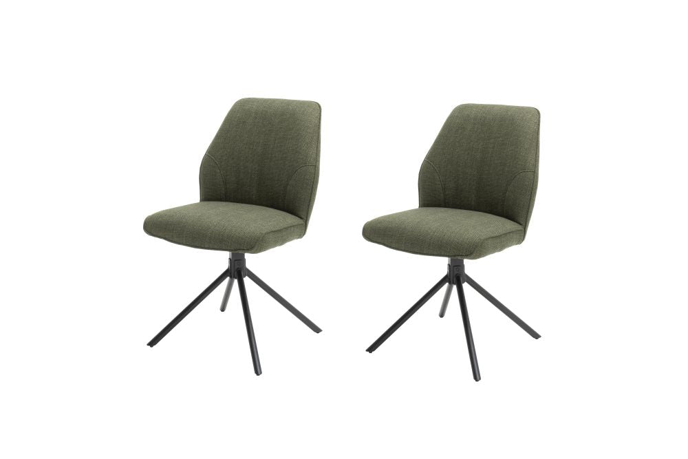 MCA | Stuhl | PEMBA 4-FUß STUHL DREH OL | olive