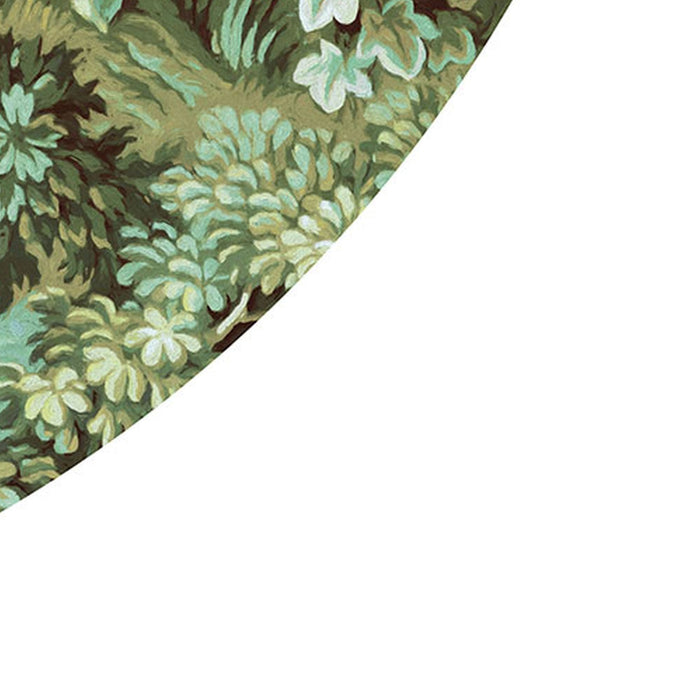 Selbstklebende Vlies Fototapete/Wandtattoo | Greenery | Größe 125 x 125 cm