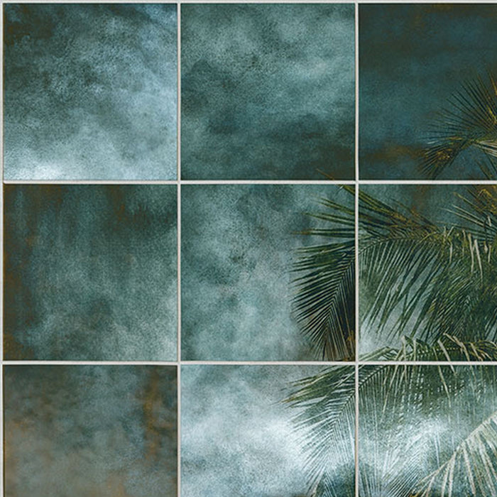 Komar | Vlies Fototapete | Palm Puzzle | Größe 200 x 280 cm