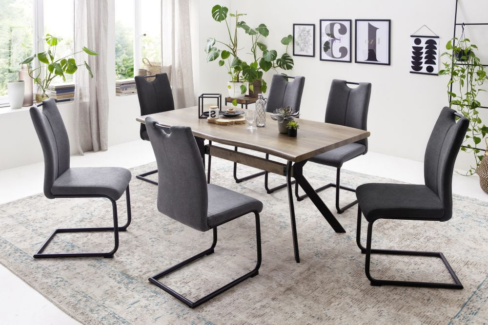 MCA | Stuhl | ADANA SCHWINGER GRIFFL. G | grau