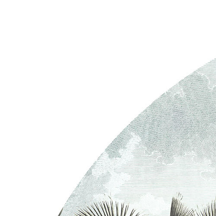 Komar | Selbstklebende Vlies Fototapete/Wandtattoo | Utopia | Größe 125 x 125 cm