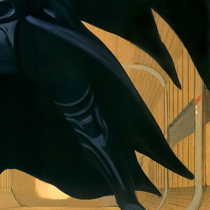 Vlies Fototapete | Star Wars Classic RMQ Vader vs Luke | Größe 500 x 250 cm