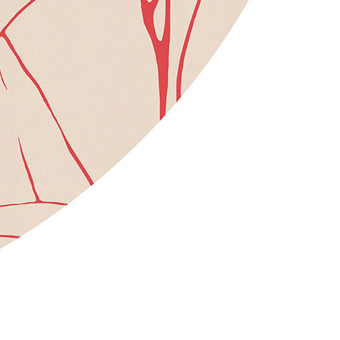 Selbstklebende Vlies Fototapete/Wandtattoo | Grassland | Größe 125 x 125 cm