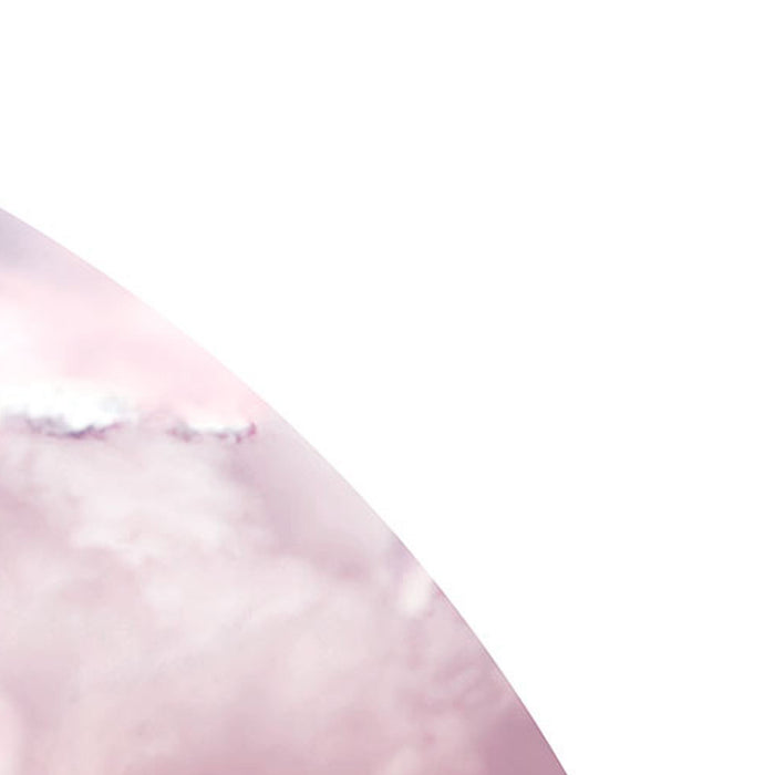 Komar | Selbstklebende Vlies Fototapete/Wandtattoo | Candy Sky | Größe 125 x 125 cm