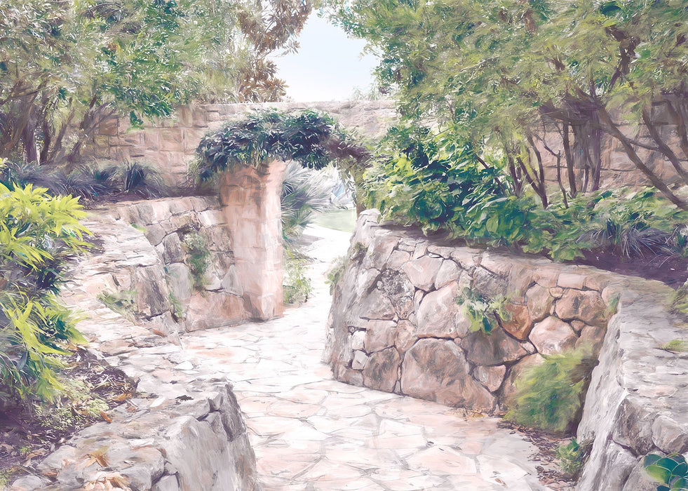 Vlies Fototapete | Passage | Größe 350 x 250 cm