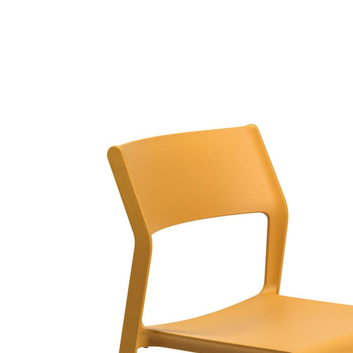 Naber | Trill 1 | Stuhl Küchenstuhl | Gestell senape/gelb | Bezug senape/gelb