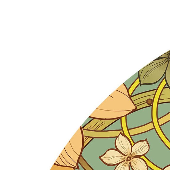 Selbstklebende Vlies Fototapete/Wandtattoo | Belle Spirit of Autumn | Größe 125 x 125 cm