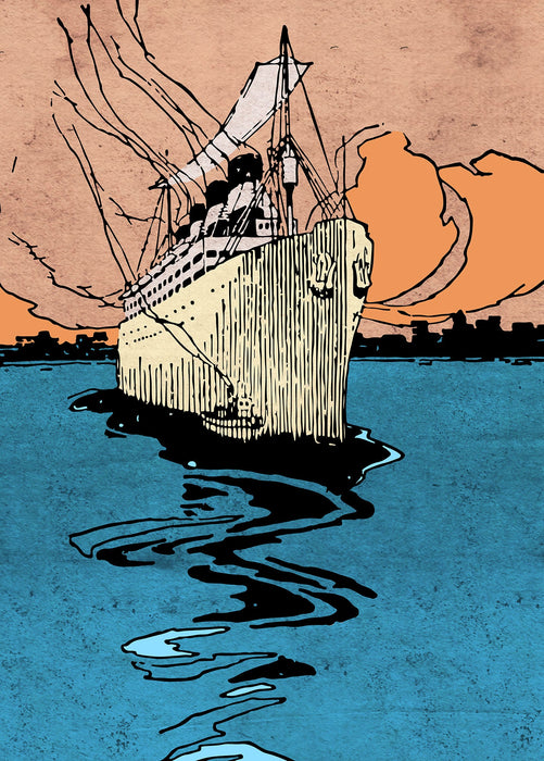 Vlies Fototapete | La Nave | Größe 200 x 280 cm