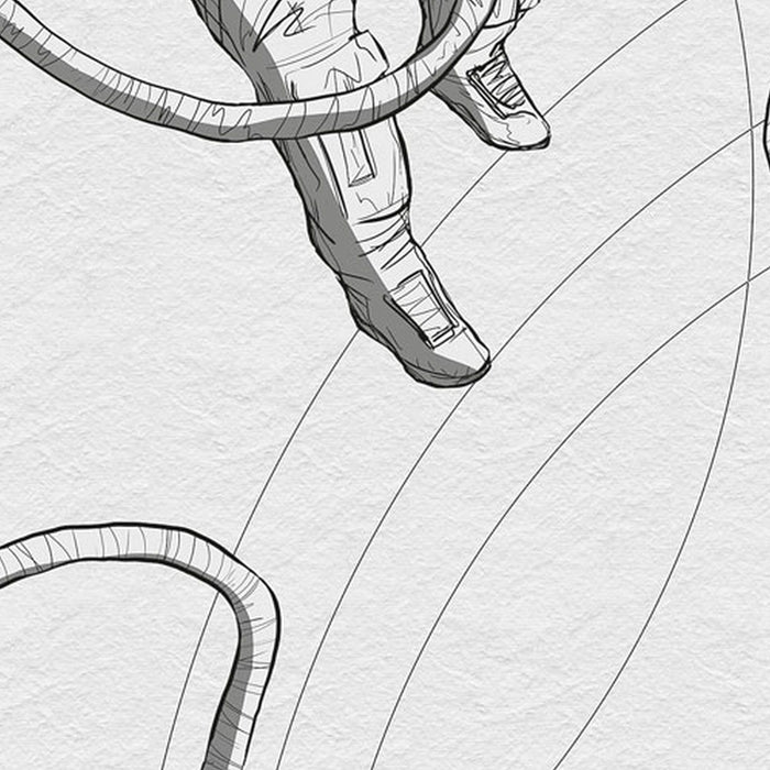 Vlies Fototapete | Extraordinary Astronauts | Größe 400 x 280 cm