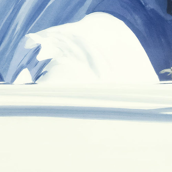 Vlies Fototapete | Star Wars Classic RMQ Hoth Echo Base | Größe 500 x 250 cm