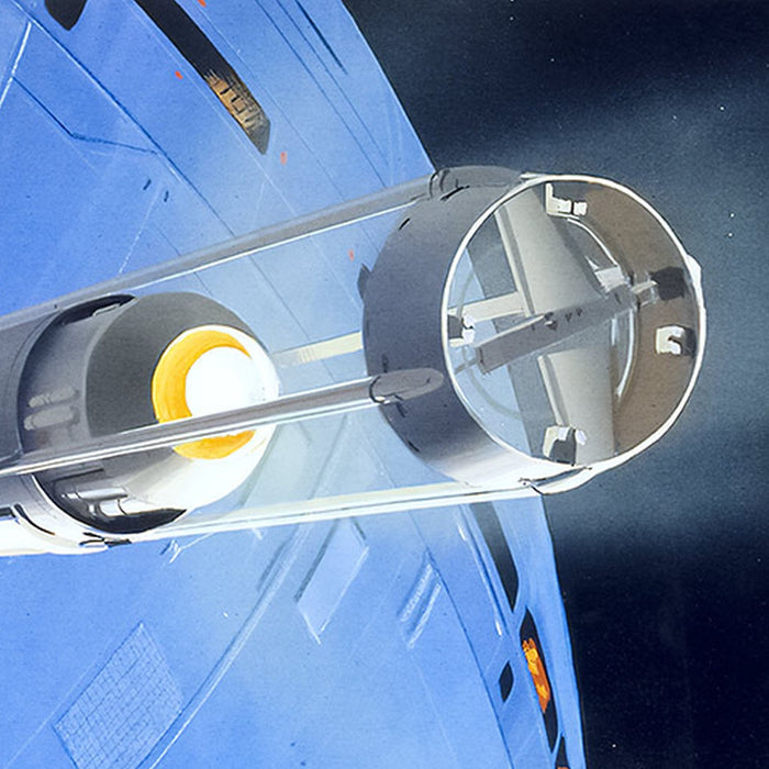 Vlies Fototapete | Star Wars Classic RMQ Death Star Assault | Größe 500 x 250 cm