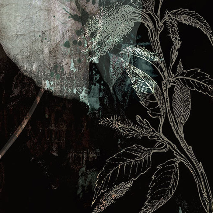 Vlies Fototapete | Night Flowers | Größe 200 x 280 cm