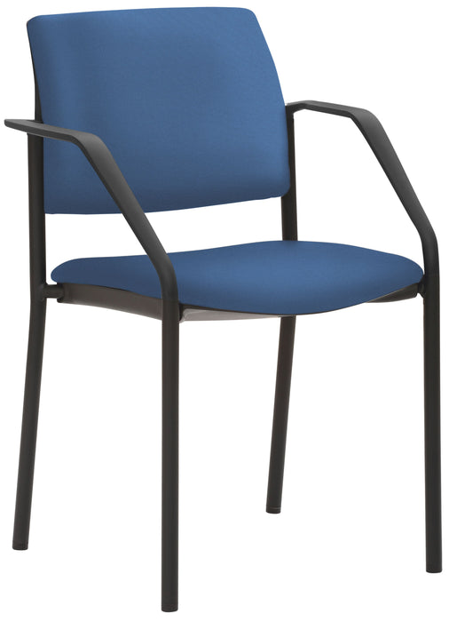 Mayer | Stapelstuhl 2518 | Blau | Gestell Schwarz