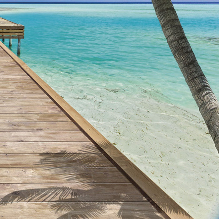 Papier Fototapete | Beach Resort | Größe 368 x 254 cm