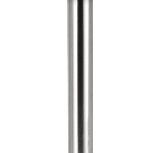 Trampolo 80 rund | Stützfuß | edelstahlfarbig | H 705 - 885 mm