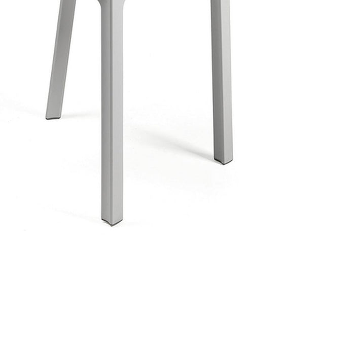 Naber | Trill 1 | Stuhl Küchenstuhl | Gestell bianco/weiß | Bezug bianco/weiß