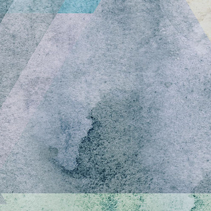 Komar | Selbstklebende Vlies Fototapete/Wandtattoo | Blueprism | Größe 125 x 125 cm