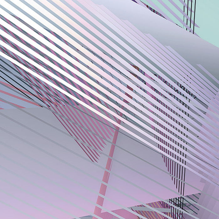 Vlies Fototapete | Space Grid Spring | Größe 400 x 250 cm