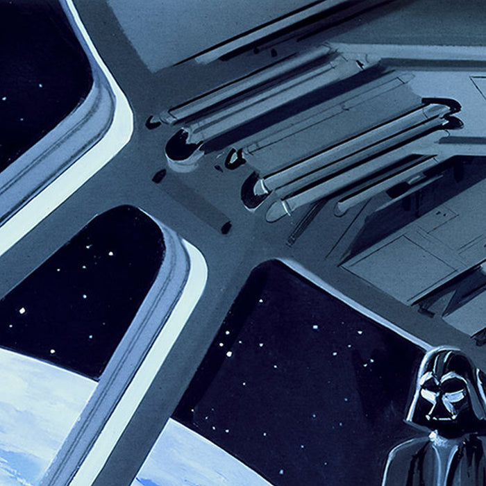 Vlies Fototapete | Star Wars Classic RMQ Stardestroyer Deck | Größe 500 x 250 cm