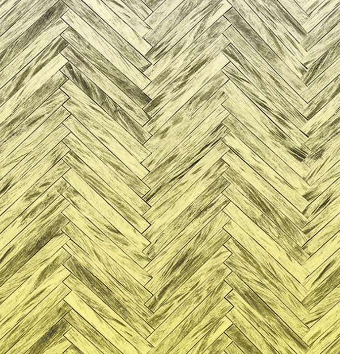 Vlies Fototapete | Herringbone Yellow Panel | Größe 100 x 250 cm