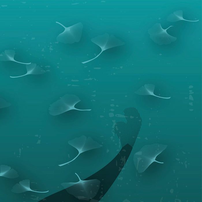 Vlies Fototapete | Ginkgo | Größe 200 x 250 cm