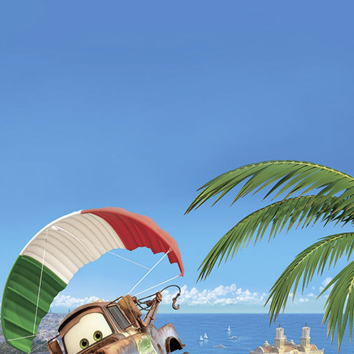 Papier Fototapete |  Cars World | Größe 368 x 254 cm