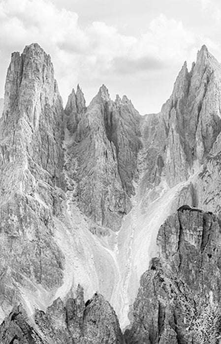 Vlies Fototapete | Peaks Panel | Größe 100 x 250 cm