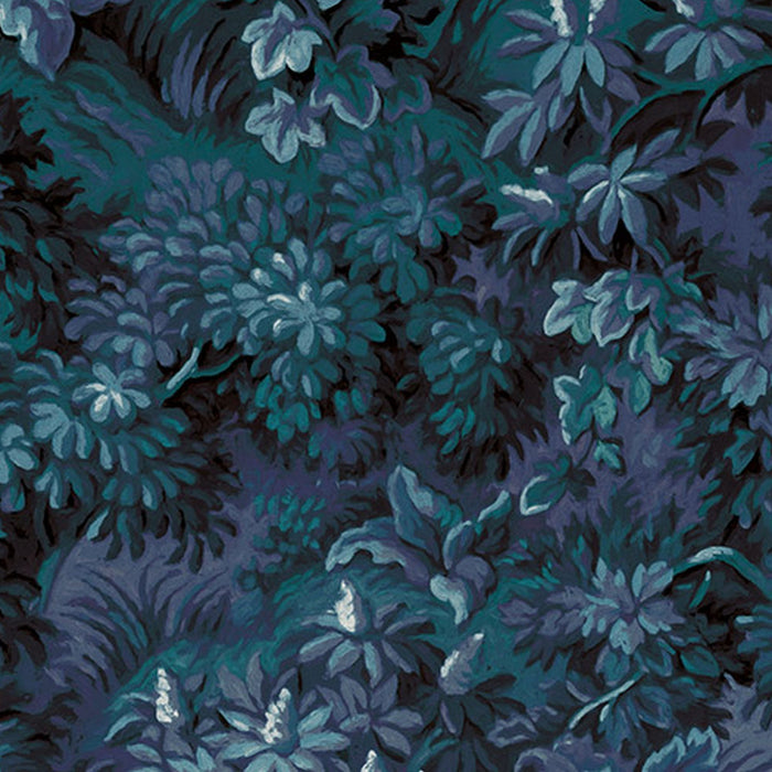 Komar | Vlies Fototapete | Botanique Bleu | Größe 300 x 280 cm