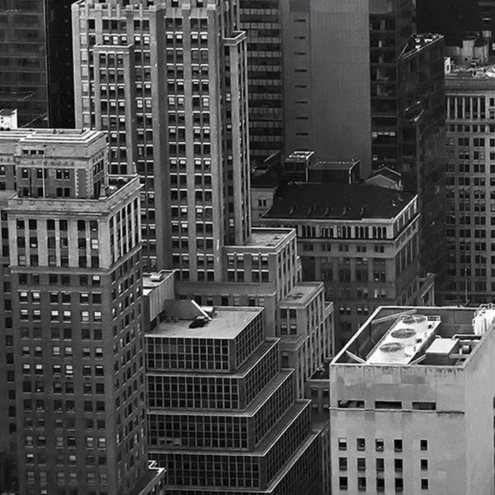 Komar | Vlies Fototapete | NYC Black and White | Größe 300 x 250 cm