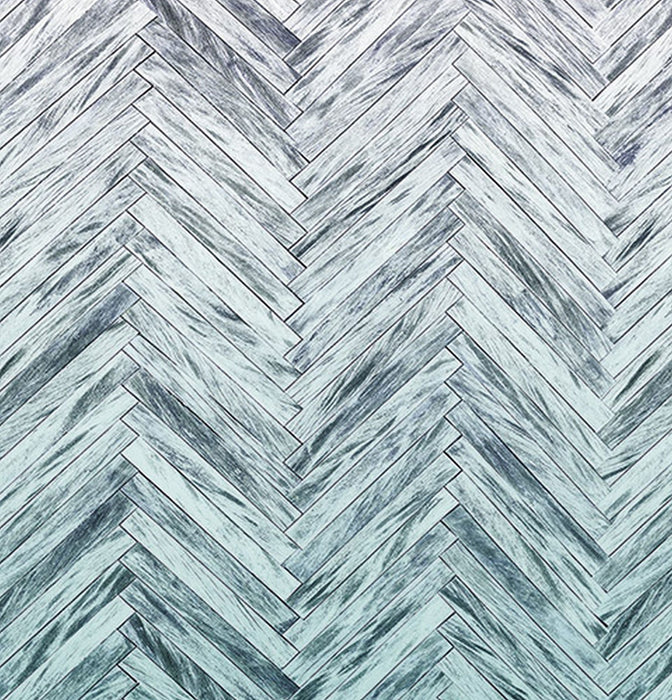 Komar | Vlies Fototapete | Herringbone Mint Panel | Größe 100 x 250 cm