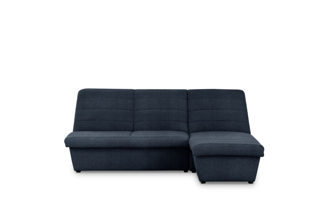 LOOKS VIII Ecksofa Longchair | Sofa L-Form | Couch Polsterecke | ohne Armlehnen | Longchair rechts | 214x168 cm