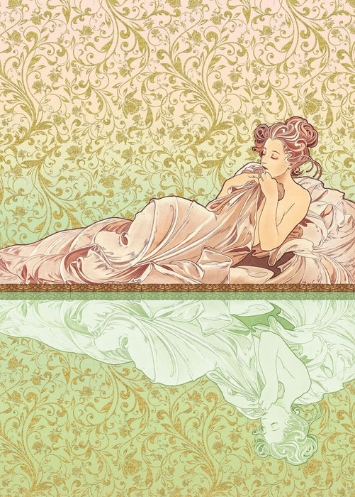 Vlies Fototapete | Réflexion | Größe 200 x 280 cm