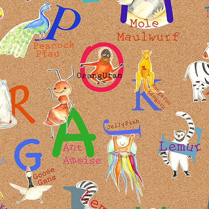 Vlies Fototapete | Animals A|Z Panel | Größe 100 x 250 cm