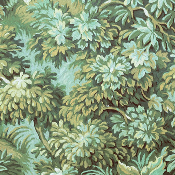 Selbstklebende Vlies Fototapete/Wandtattoo | Greenery | Größe 125 x 125 cm