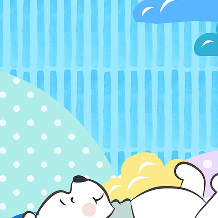 Vlies Fototapete | Winnie the Pooh Take a Nap | Größe 100 x 280 cm