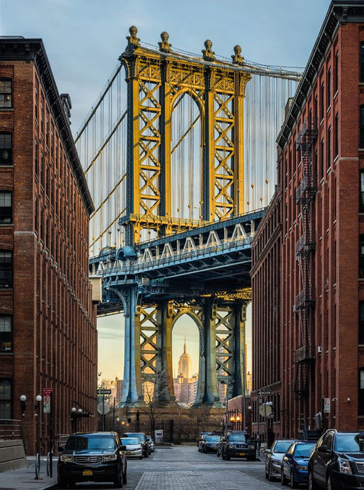 Komar | Vlies Fototapete | Brooklyn | Größe 184 x 248 cm
