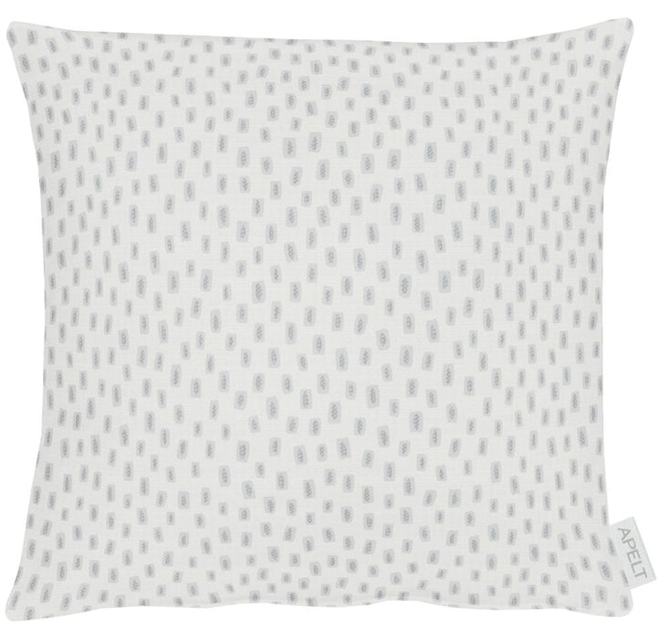 Apelt | 9601 | Kissen | 39x39 | weiß / silberfarben