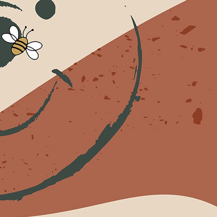 Vlies Fototapete | Winnie the Pooh Bee | Größe 400 x 280 cm