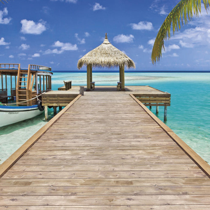 Papier Fototapete | Beach Resort | Größe 368 x 254 cm