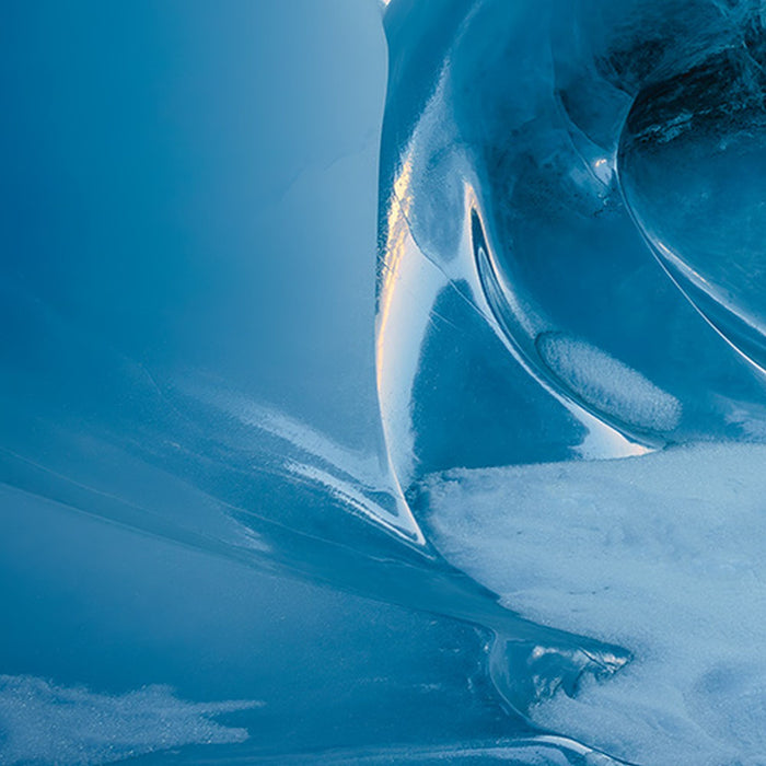 Komar | Vlies Fototapete | The Eye of the Glacier | Größe 450 x 280 cm
