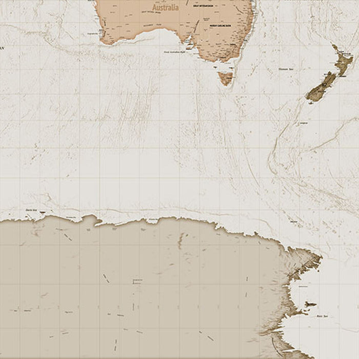 Vlies Fototapete | Earth Map  | Größe 350 x 250 cm
