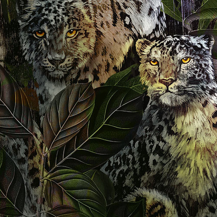 Vlies Fototapete | Wild Cats | Größe 200 x 250 cm
