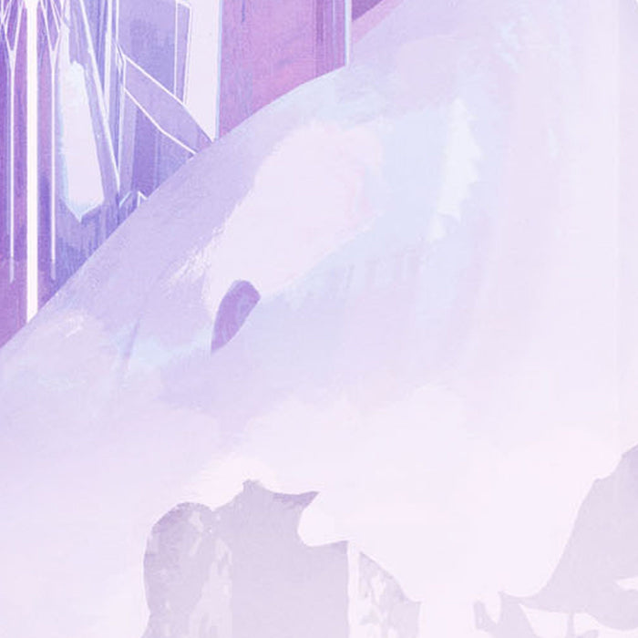 Vlies Fototapete | Frozen Winter Mist | Größe 120 x 200 cm